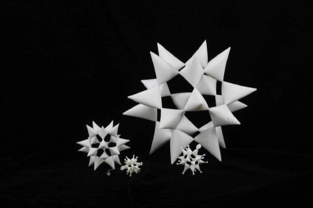 four twenty-pointed white hollow stars four twenty-pointed white hollow stars