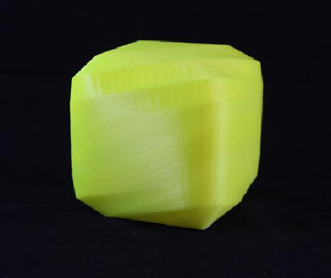 a 3d printed surface: Cube