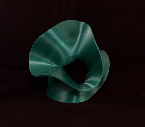 a 3d printed surface: Durchblick