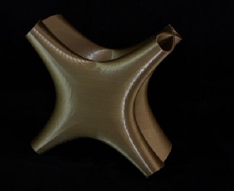 a 3d printed surface: Helix