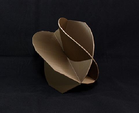 a 3d printed surface: Tuelle