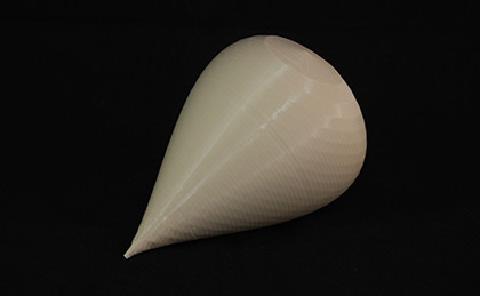 a 3d printed surface: Zeck