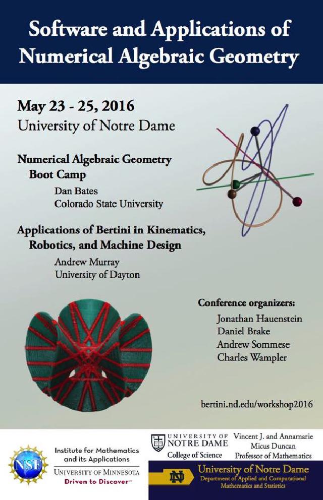Workshop poster